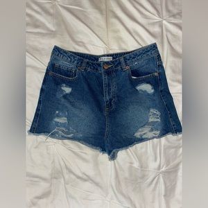 Old Navy - Dark Blue Jean Shorts - US Size 8